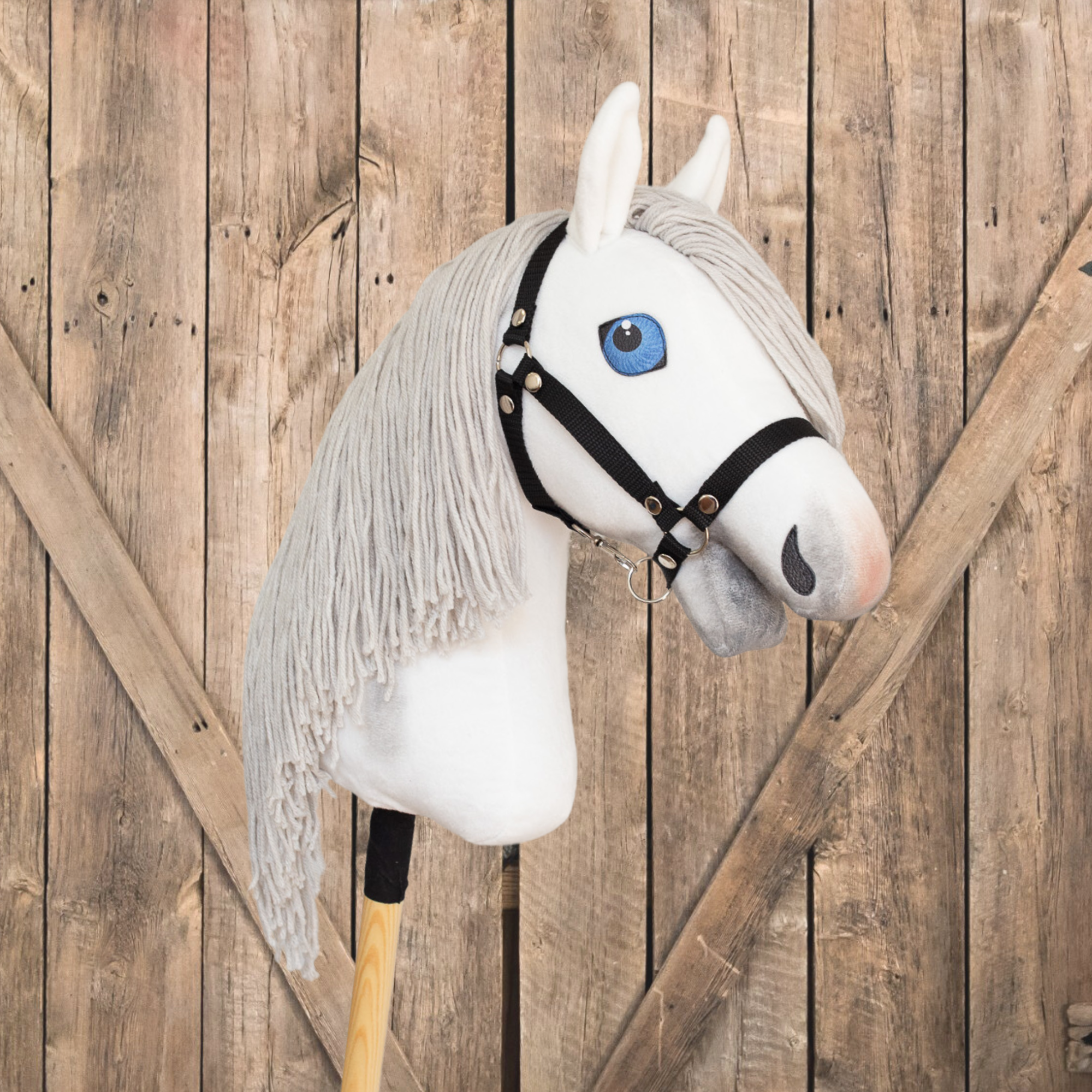 hobby horse bílý s pálením