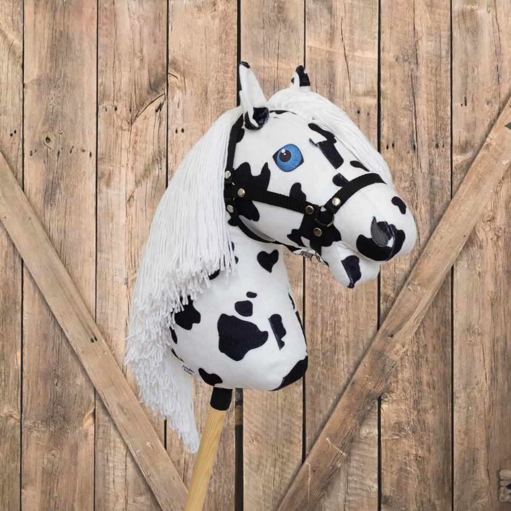 strakatý hobby horse bílá hříva